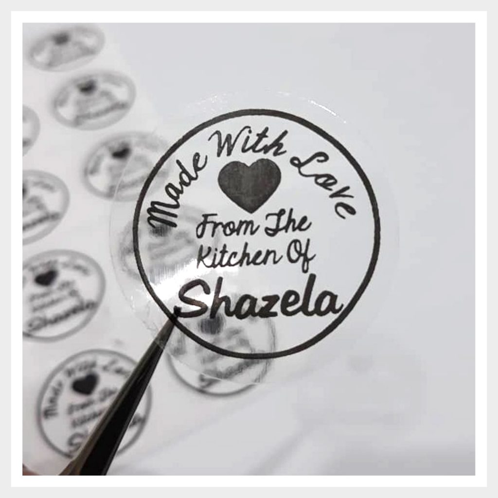 Transparent OPP Sticker – Tornado7Design