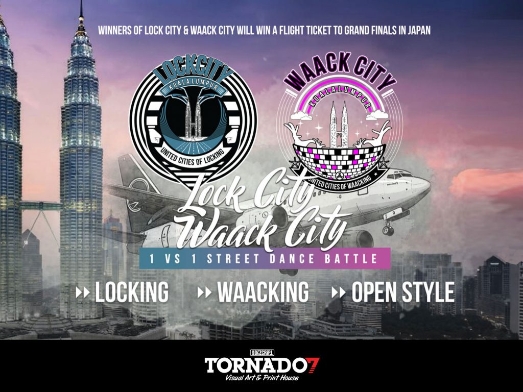 Lock City & Waack City 2018 Event Identity Design