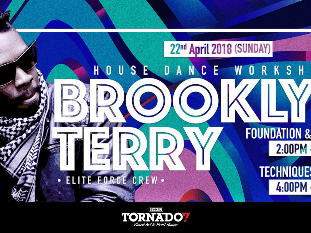 Brooklyn Terry House Dance Workshop Poster Design