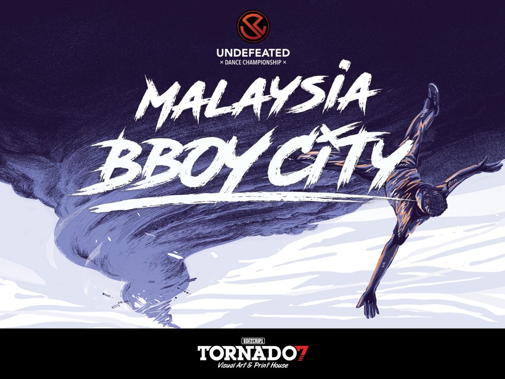UDC X Malaysia Bboycity 2018 Event Identity Design