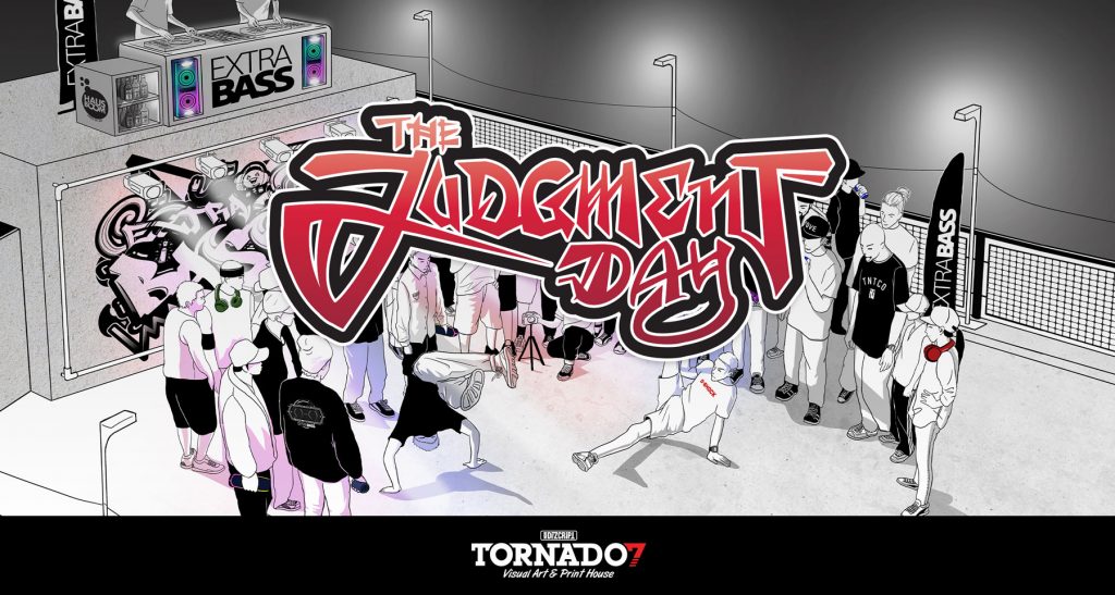 The Judgment Day Jam 2019 Event Identity Design