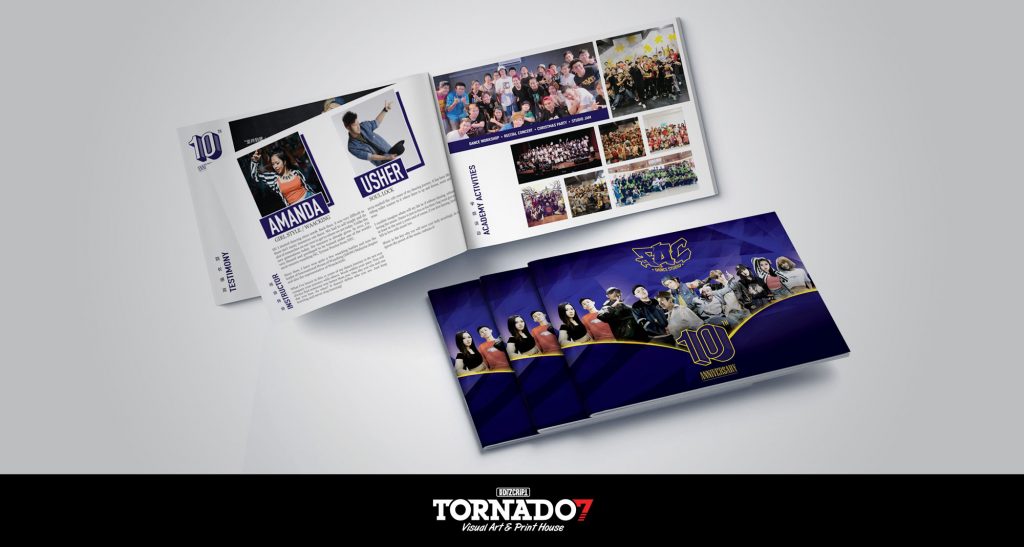 F4C Dance Studio Booklet Design