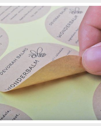 Brown Craft Sticker