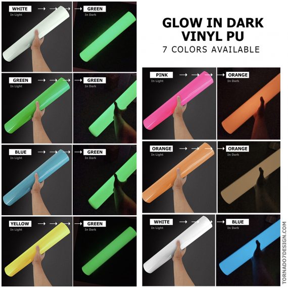 glow in dark product 7 colors