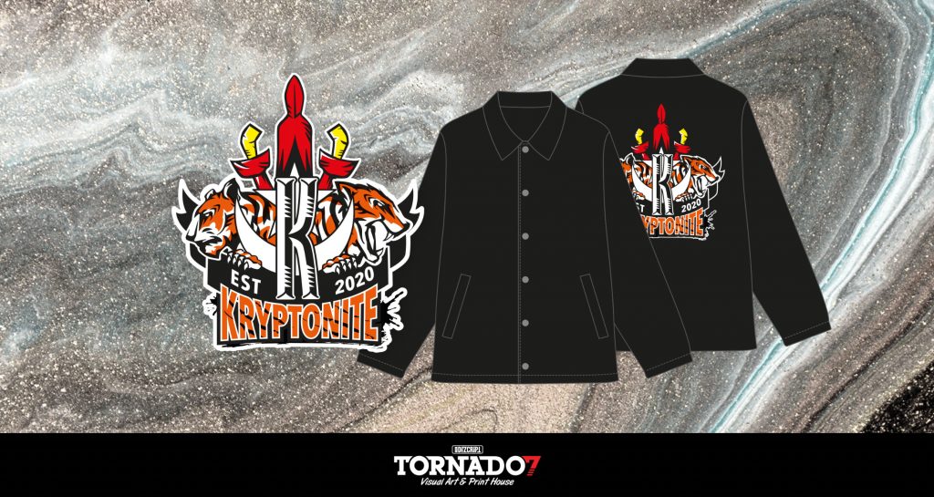 KRYPTONITE Team Coach Jacket Design